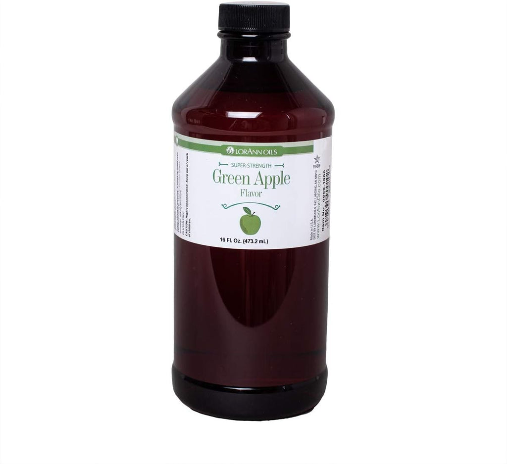 LorAnn Green Apple SS Flavor, 16 ounce bottle