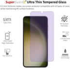 [2-Pack] for Samsung Galaxy S26 Screen Protector Anti Blue Light Tempered Glass, Eye Protection, SuperGuardZ, 9H, 0.3mm, Anti-Scratch, Anti-Bubble
