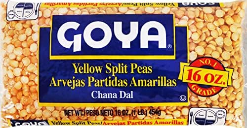 Goya Foods Yellow Split Peas,16 Oz(Pack of 24)