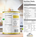 MOUNTAIN ESSENTIALS Canned Pork 28 Oz – Fully Cooked, Ready to Eat – Pantry Staple Canned Meat for Everyday Meals, Emergency Survival & Bulk Food Storage – 5-Year Shelf Life – Made in USA – 1 Pack