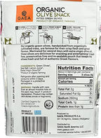 Gaea Organic Pitted Green Olives 65g (Pack of 2)