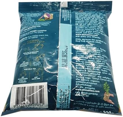 Dilmah Premium Single Origin Ceylon Tea Pillow Pack, 7.05 Ounce