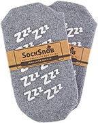 Sock Snob - Womens Cashmere Lounge Sleep Socks with Grippers | Thermal | Knitted