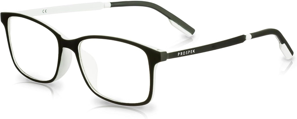 Prospek Blue Light Glasses Reading for Men and Women, For Computer Use, Blue Light Protection, Clear Lens 0 to +3.0 Diopters