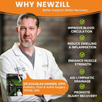 NEWZILL Compression Calf Sleeves (20-30mmHg) for Men & Women Perfect Option to Compression Socks for Running Travel Nursing
