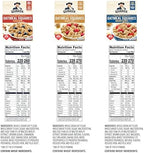 Quaker Oatmeal Squares Crunchy Whole Grain Breakfast Cereal Variety pack, 14.5 Oz Boxes (Pack of 3)
