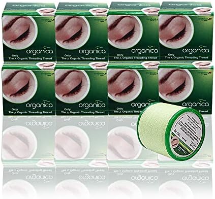 Organica Eyebrow Thread Box of 8 Spools