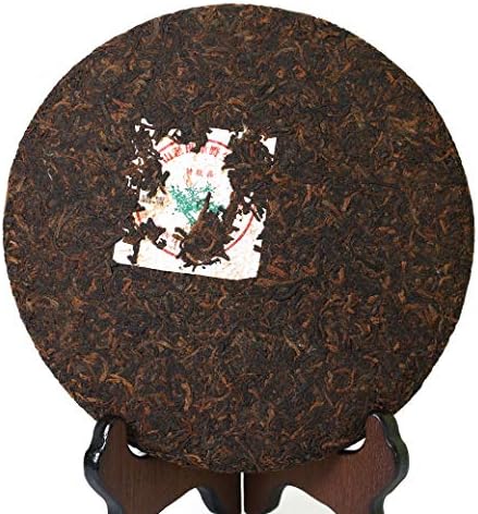 Puerh Tea Cake 357g / 12.59oz 2004 Year Ripe Shu Laobanzhang Wild Ancient Tree Gongting Grade - Chinese Yunnan Puer Pu'er Pu-erh Tea