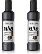 CARANDINI Glaze with Balsamic Vinegar of Modena –– Non-GMO, Vegan, Gluten-Free, Made Without Glucose Syrup or Fructose Syrup – Made in Italy, 8.45 Fl Oz - Pack of 2