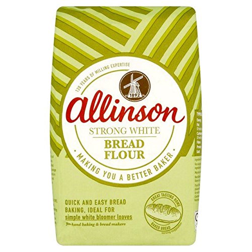 Allinson Strong White Bread Flour - 1.5kg (3.31lbs)