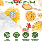 110 Packs 100CC Food Grade Oxygen Absorbers (10 Packs in Individual Vacuum Bag, 11x Packs of 10), Oxygen Absorbers for Food Storage, with Oxygen Indicator, for Mylar Bags, Mason Jars, Canning