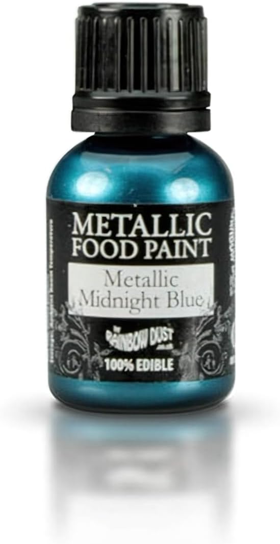 Rainbow Dust Metallic Paint Midnight Blue