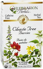 Chaste Tree Berries Tea Organic24 Bagcelebration Herbals