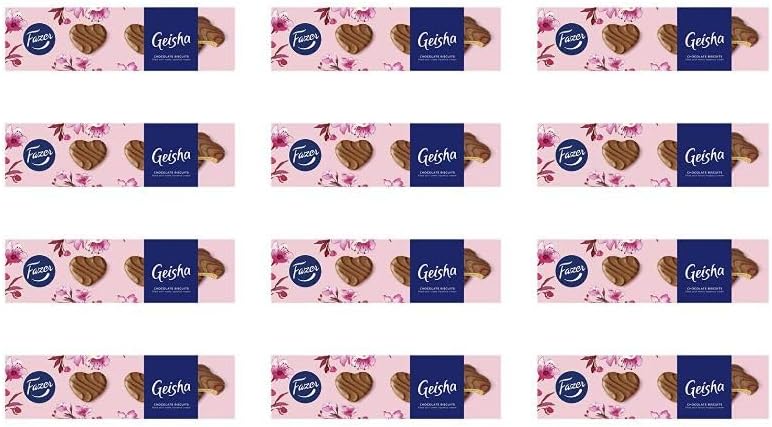 Fazer Geisha Original Chocolate 12 Boxes of 270g