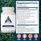 Ayush Herbs Flucomune - Immune Support Supplement, Sinus Support for Women & Men, Herbal Lung & Respiratory Balance for Adults - 90 Vegetarian Capsules (1 Count)
