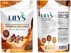Low Carb Box featuring Lily's Sweets Chocolate Peanut Butter Cups, Almonds, Caramels and Bars - Stevia Sweetened, Low-Carb, Keto-Friendly, Gluten-Free (5 Count) (Milk Chocolate)