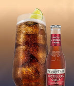 Fever Tree Distillers Cola - Premium Quality Mixer - Refreshing Beverage for Cocktails & Mocktails. Naturally Sourced Ingredients, No Artificial Sweeteners or Colors - 200 ML Bottles - Pack of 24