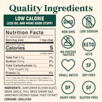 Homiah Sambal Chili Crunch, Shrimp, 6oz - Less Oil Low Sodium Gluten Free Non-GMO, Sambal Oelek Chili Paste, Shrimp Paste, Crispy Crunch Topping – Mild