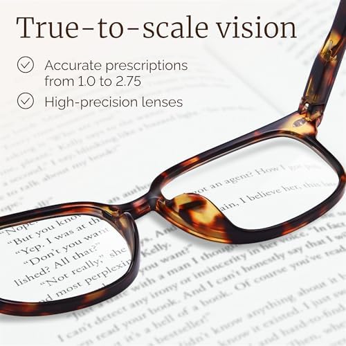NOVIVON Reading Glasses for Women, Blue Light Blocking Readers, Computer eye glasses, Cheaters