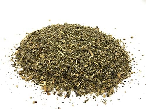 Mullein Leaf Tea - 100% Natural Verbascum Thapsus - Fine Cut, Dried Mullein Loose Leaf Tea - Net Weight: 1.05oz / 30g