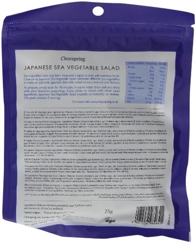 CLEARSPRING Japanese Sea Vegetable Salad, 25 GR