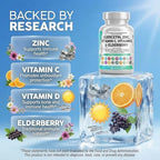 Q Defend Quercetin Supplement with Zinc Vitamin C Vitamin D Elderberry Turmeric Black Pepper Garlic Ginger Sea Moss Lysine Stinging Nettle Reishi Mushroom Immune Support 60 Capsules by Clean Nutra