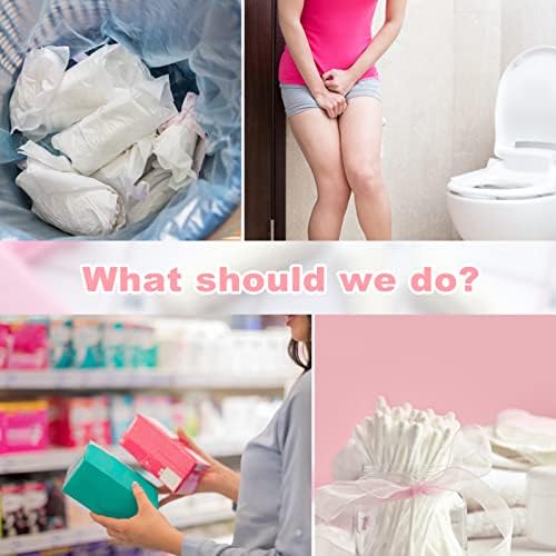Disposable Sanitary Bags，100 Pcs Purple Sanitary Napkin Disposal Bags, Self-Sealing Seals, Women Sanitary Disposal Bags, Privacy Protection, Disposal Sanitary Napkins, Tampons