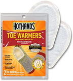 HotHands Toe Warmers - Long Lasting Safe Natural Odorless Air Activated Warmers - Up to 8 Hours of Heat - 6 Pair
