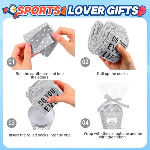HAPPYPOP Retirement Gifts Ideas - Real Estate Agent Lawyer Police Funny Socks