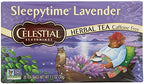 Celestial Seasonings Sleepytime Lavender Herbal Tea, Caffeine Free, Non GMO, 20 Bags (Pack Of 6)