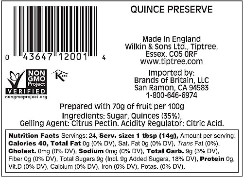 (2 Pack) - Tiptree - Quince Conserve | 340g | 2 PACK BUNDLE