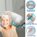 Kids Arm Cast Cover for Shower Bath Teens Waterproof and Watertight Cast Bandage Protector Bag for Broken Surgery Wound Arm, Hands, Wrists,Protector Bag (S-17.5inches)