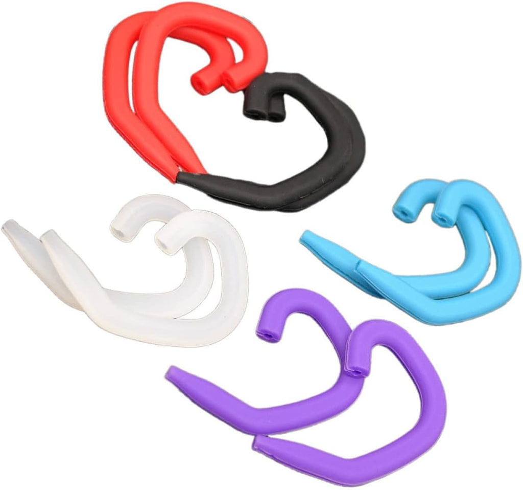 Protective Silicone Mask Ear Hooks Soft Comfortable Ear Strap Extenders 10 Pairs 1.96X1.18X0.19In Anti-Pain Mask Hanging Accessories for Daily Use