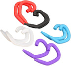 Protective Silicone Mask Ear Hooks Soft Comfortable Ear Strap Extenders 10 Pairs 1.96X1.18X0.19In Anti-Pain Mask Hanging Accessories for Daily Use
