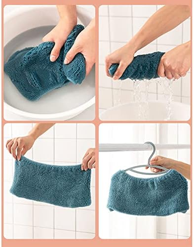 3Pcs/Pack Bathroom Soft Thicker Warmer Stretchable Washable Cloth Toilet Seat Cover Pads (Light Purple, Dark Green, Gray)
