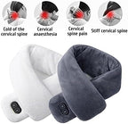 Estink Heated Scarfs, Electric Heating Scarf Rechargeable USB Neck Warmer with 3 Temperature Levels & Vibration Massage for Men Women Winter Comfort