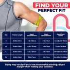 Dr. Arthritis Elbow Compression Sleeve with Adjustable Strap – Breathable Arm Support Brace for Tennis Elbow, Tendinitis, Weightlifting, Sports & Grip-Related Pain Relief for Men & Women (X-Large)