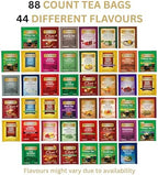 Twinings Tea Bag Sampler Assortment, Variety Pack (88 Count), 44 Unique Flavours for Tea Lovers: Women, Men, Couples, Family, Friends, Coworkers