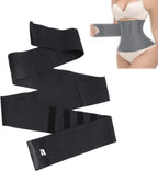 Sonew 3 Meter Waist Trainer for Women, Trimmer Belt Adjustable Lumbar and Back Support, Elastic Tummy Snatch Bandage Band Wrap for Body Shaping, Belly Body Shaper Compression Wrap