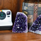 TRUENERGY Natural Amethyst Crystal Cluster – 0.5 To 12 Pounds Dark Purple Grade AAA Raw Quartz Amethysts Stone – Great For Home Decoration, Positive Energy, & Healing Crystals Amatista piedra