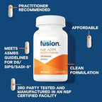 Bariatric Fusion High ADEK Multivitamin with Iron | Bariatric Multivitamin for Duodenal Switch | Easy to Swallow ADEK Vitamins Bariatric | 90 Capsules | One Month Supply