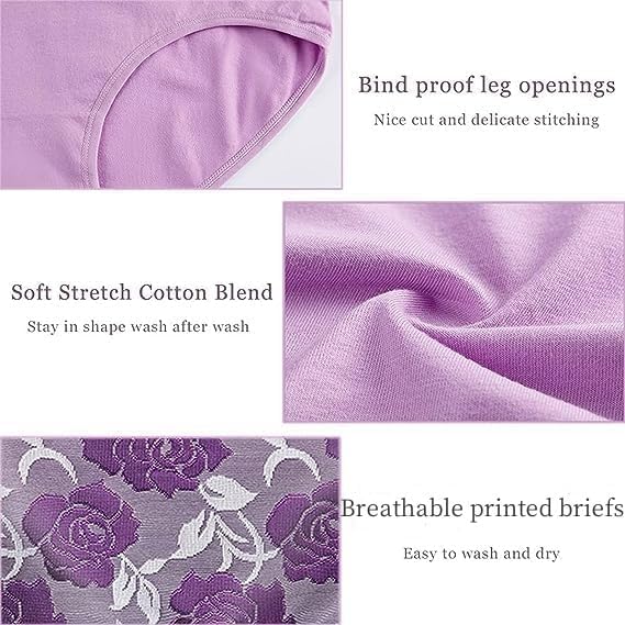 High Waist Leak Proof Panties, Women High Waist Incontinence Panties Tummy Control Panties