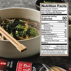 Edward & Sons Japanese Restaurant Style Miso-Cup - Instant Miso Soup Packets, Golden Vegetable Soup, Instant Soup Packets - 2.9 Ounce (Pack of 6)