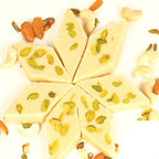 Ghasitaram Gifts Indian Sweets - Ghasitarams Sugarfree Without Warak kaju katli 200 GMS
