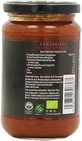 Biona Organic Arrabbiata - Hot & Spicy Pasta Sauce 350g