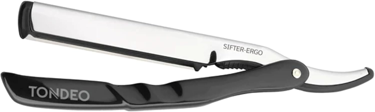 Tondeo SIFTER ERGO SET incl. 10 TSS3 BLADES Straight Razor