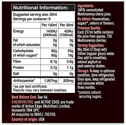 Active Edge CherryActive Concentrate 237ml