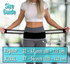 PlayActive Sacroiliac SI Joint Hip Belt - Lower Back Support Brace for Men and Women Braces Pain Pelvic Trochanter Sciatica Pelvis Lumbar Relief (XL-XXL)
