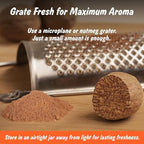 Spice Profile USDA Organic Whole Nutmeg, Lab Tested for Heavy Metals, Resealable 3.5 oz Pouch, Jaiphal, Nuez Moscada