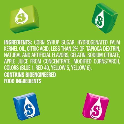 STARBURST Sour Chewy Candy Individually Wrapped Fruit Chew, Sharing Size, 15.6 Oz Resealable Bag